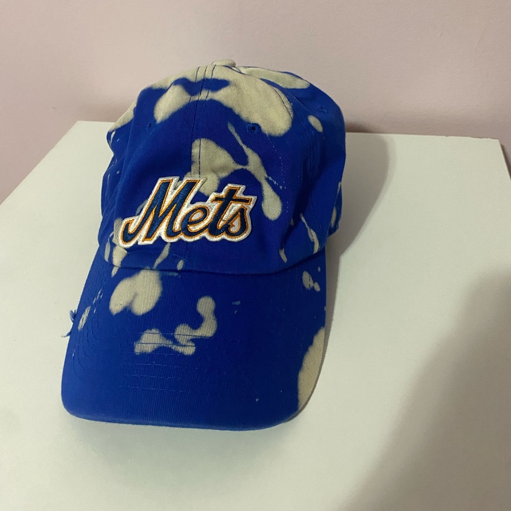 Tye dye Mets Baseball Cap hat